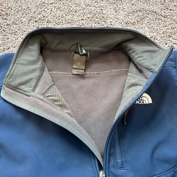 The North Face Apex Softshell Jacket Navy Blue - Men’s Medium - Picture 7 of 10